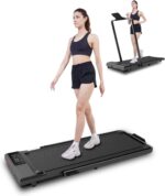 Walking Pad Treadmill with Handle bar, 3.0HP Folding
