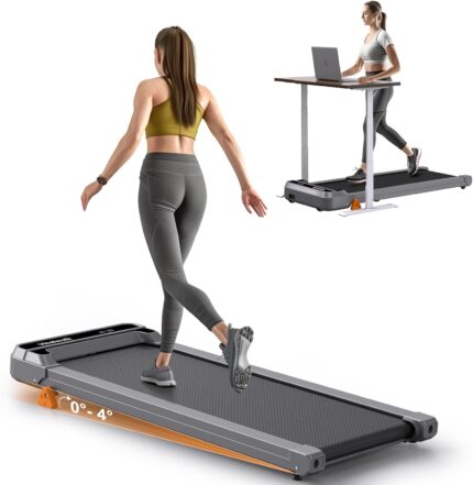 Walking Pad Treadmill with Incline, 3-Levels 300 lbs