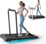 Walking Pad with Auto Incline, Under Desk Folding Treadmill