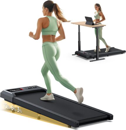 Walking Pad with Incline, Walking Pad Treadmill 300lb