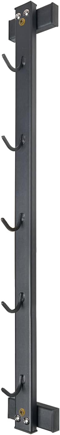 Wall Mounted Lat Pull Down Bar Organizer with Hooks, Home