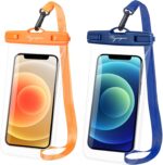 Waterproof Phone Pouch Bag - 7.5in Water Proof Cell Phone Case for