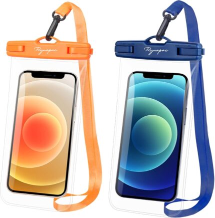 Waterproof Phone Pouch Bag - 7.5in Water Proof Cell Phone Case for