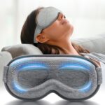 Weighted Eye Mask for Sleeping - Blackout Sleep Mask for Women Men,