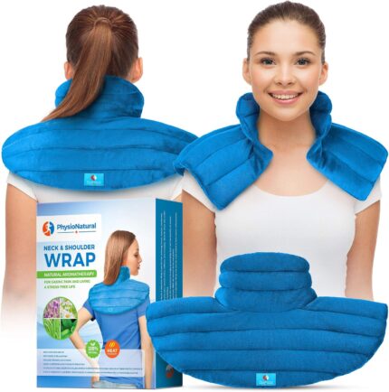 Weighted Neck and Shoulder Wrap - Instant Relief for Tension and