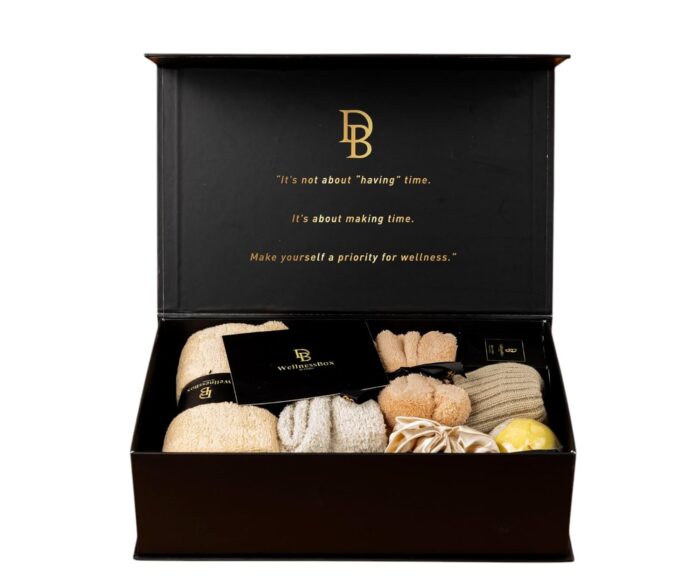 Wellness Box 12pc Self Care Spa Gift Set Basket for Women - Loving