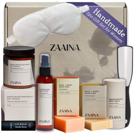 Wellness Spa Set for Women - Relaxing Gifts for Her, Gift Basket for