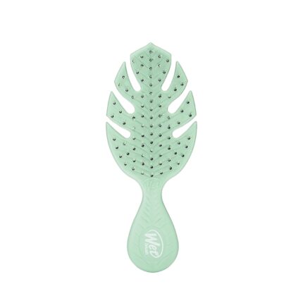 Wet Brush Go Green Mini Detangler, Green - Detangling Travel Hair