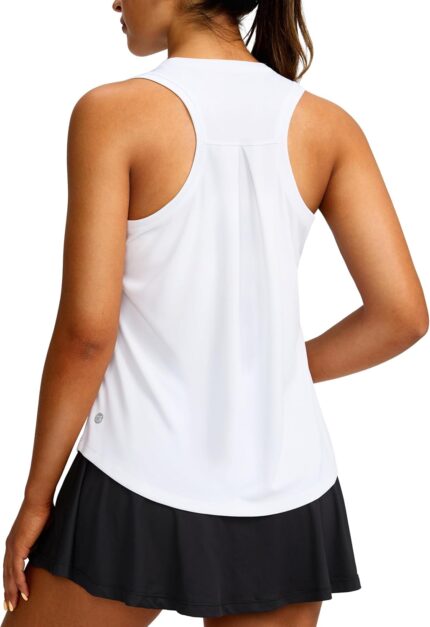 Women's Workout Tops Racerback Athletic Tank Tops Sleeveless
