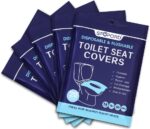 XL 100PCS Toilet Seat Covers Disposable - Flushable Paper Toilet Seat