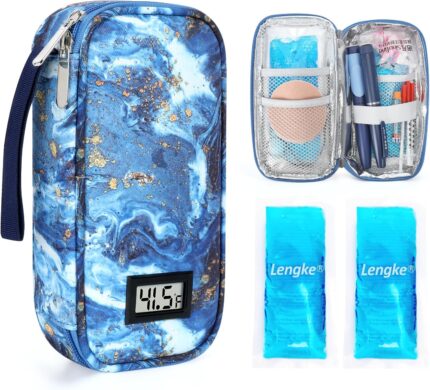 YOUSHARES Insulin Cooler Travel Case - TSA Approved Diabetic
