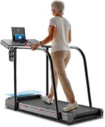 Yesoul Walking Treadmill with Long Handles for