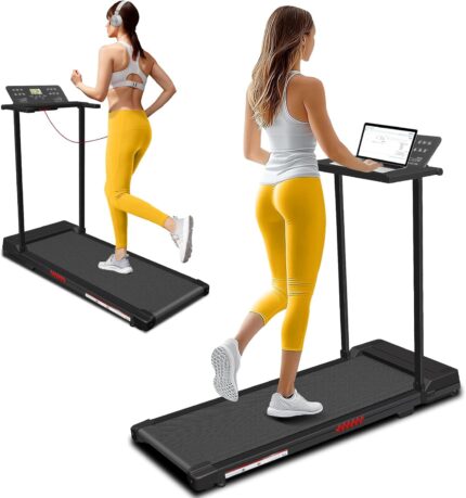 ZPUFDYM Treadmill for Home, Electric Walking Pad Treadmill,