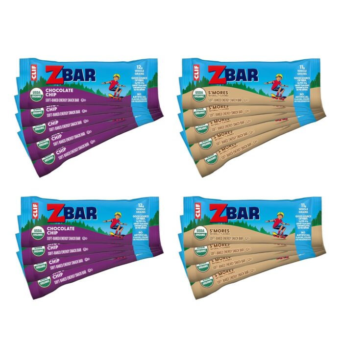 Zbar - Chocolate Chip and S'mores - Variety Pack - Soft Baked Snack