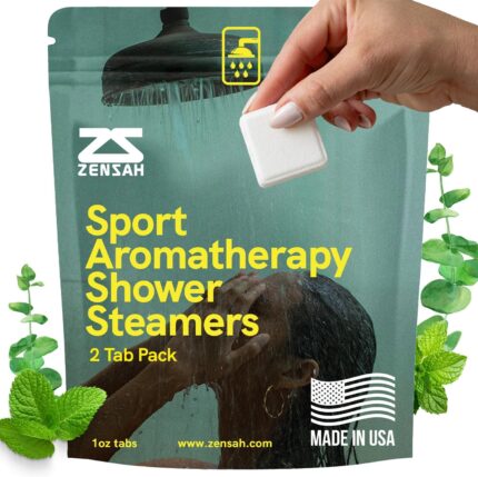 Zensah Sport Shower Steamers - Relaxing Aromatherapy, Mother’s Day