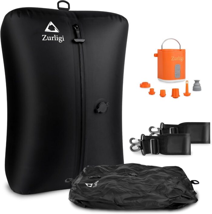 Zurligi Vacuum Bags for Travel with Pump, Vacuum Compression Bag with