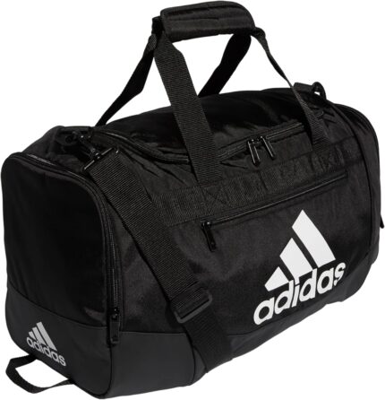 adidas Unisex Defender 4.0 Gym Duffel Bag for Men and Women,