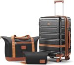 carry on Luggage Sets,20 Inch Expandable Carry-on suitcases with