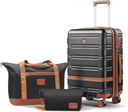 carry on Luggage Sets,20 Inch Expandable Carry-on suitcases with