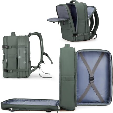 coowoz Large Travel Backpack For Women Men, Carry On Backpack,Hiking