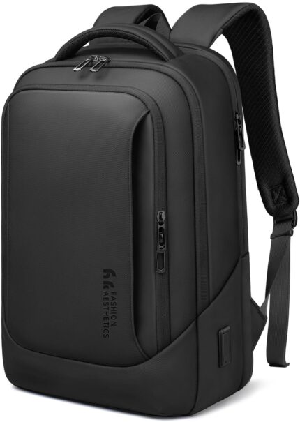 hk Laptop Backpack for Men with USB Charging Port Water-Resistant for