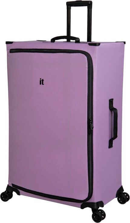 it luggage MaXpace 31" Softside UltraLight Checked Spinner, Lavender