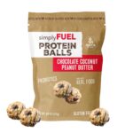 simplyFUEL Whole Food Protein Balls with Probiotics - Chocolate