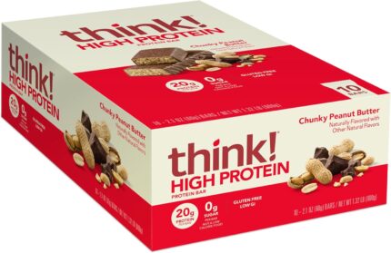think! Protein Bars, High Protein Snacks, Gluten Free, Kosher
