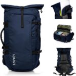 torch Mens Travel Backpack 45l - Carry On Bags for Airplanes Fits 17